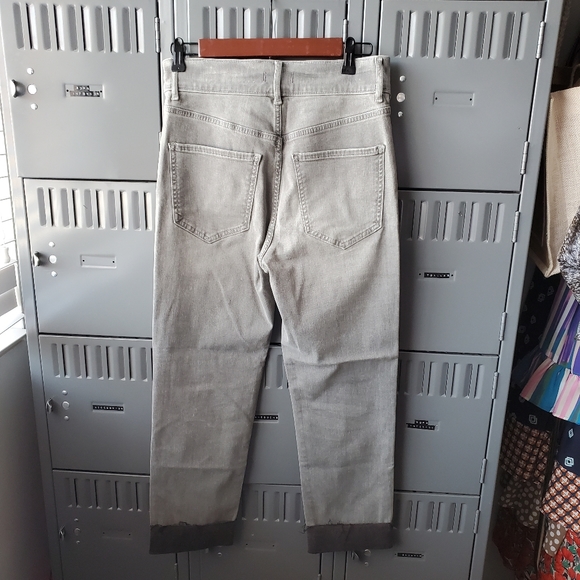 High waisted slim gray jeans - Picture 7 of 11